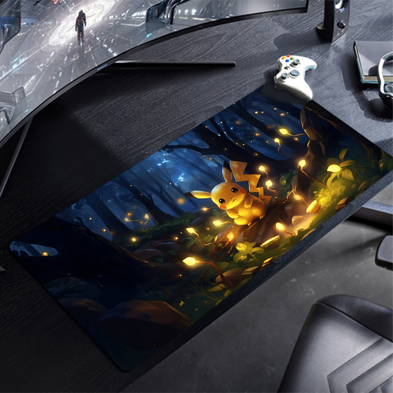 Gaming Keyboard Mini - Tapis de souris P-Pikachus, jeu, 900x400,