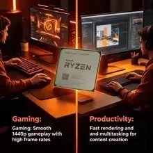 AMD Ryzen 7 5700X3D, processeu - Amd Cpu Ryzen 7 avis et prix