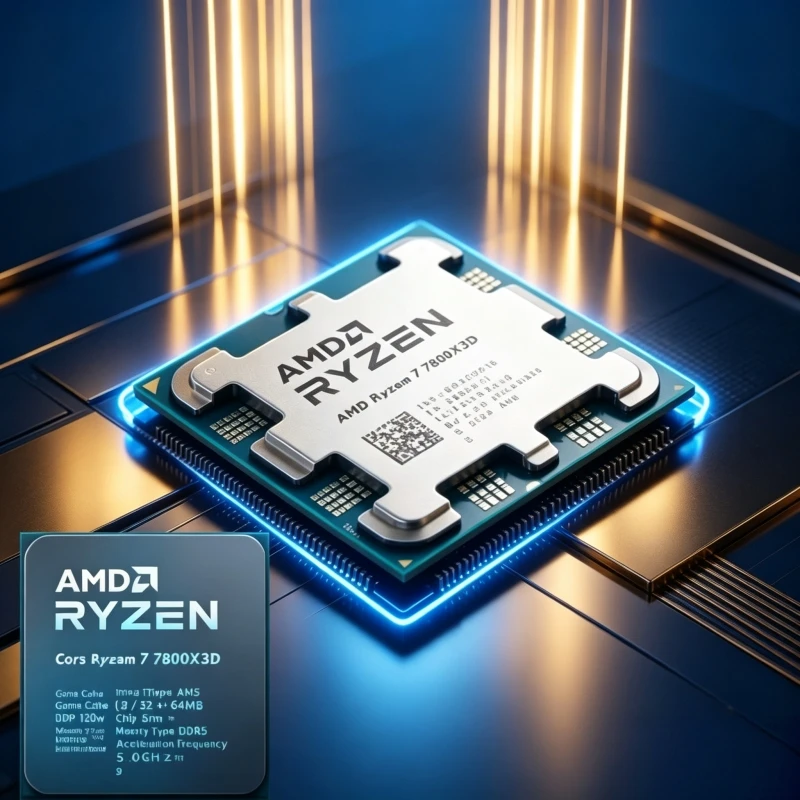 AMD Ryzen 7 7800X3D, processeu - Amd Cpu Ryzen 7 avis et prix