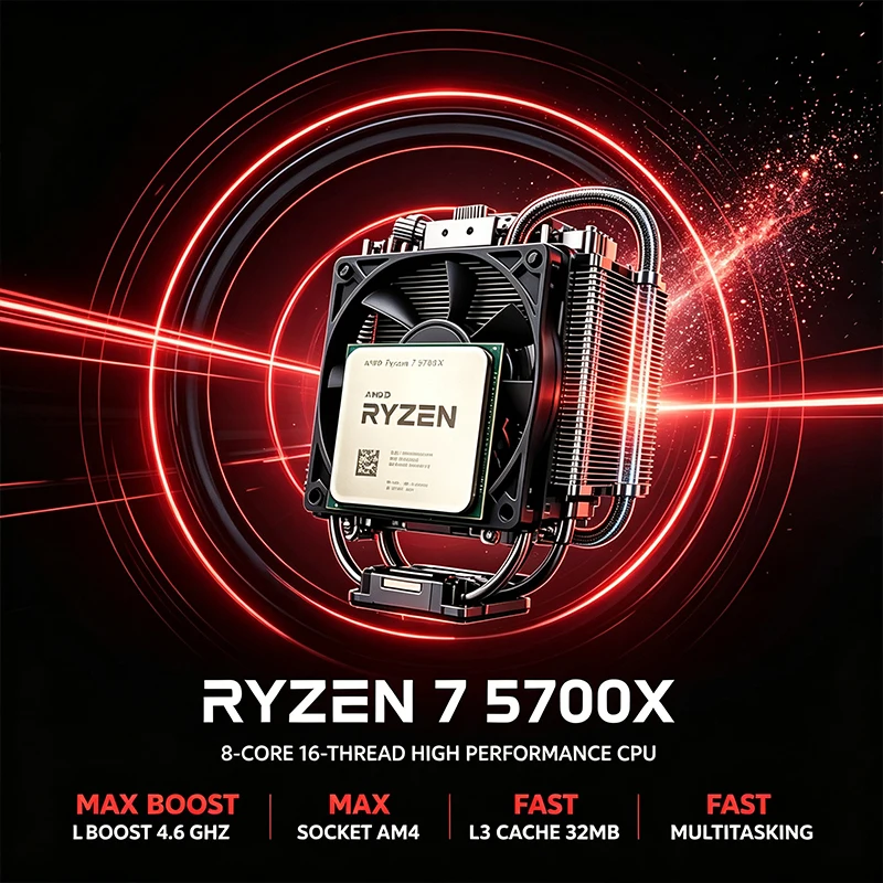 Processeur AMD Ryzen 7 5700X 8 - Amd Cpu Ryzen 7 avis et prix