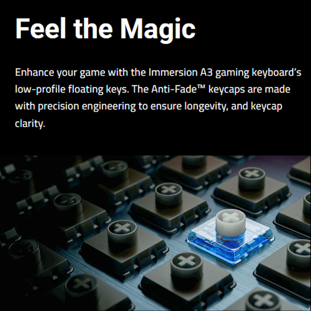 HEXGEARS A3 clavier mécanique  - Gaming Keyboard Hot Swappable avis et prix