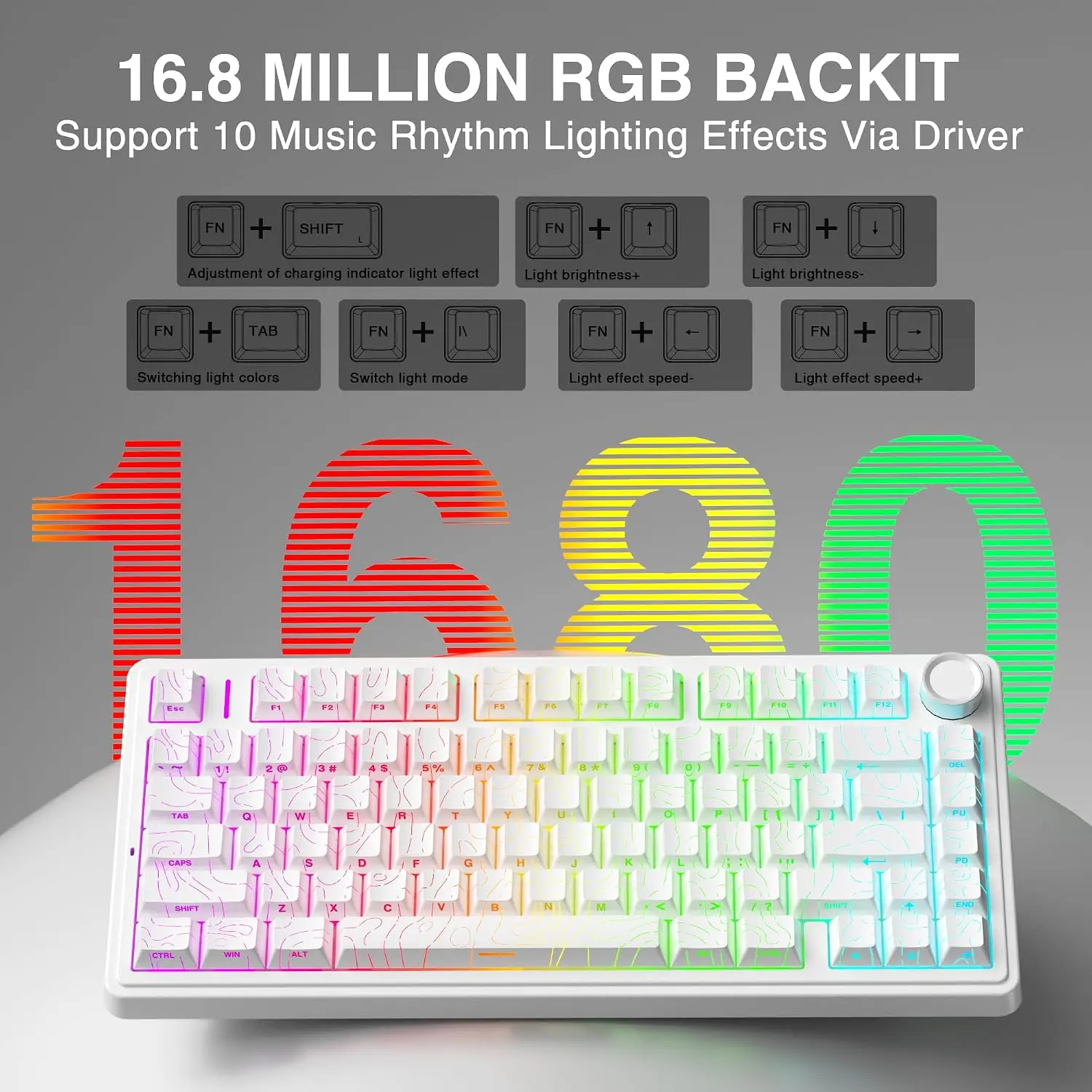 Clavier mécanique de jeu AULA  - Gaming Keyboard Nearby avis et prix